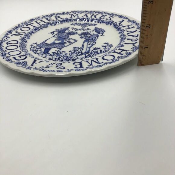 Royal Crownford Thomas Sherman Mother Tribute Decoration Plate England Ceramic - Picture 7 of 8